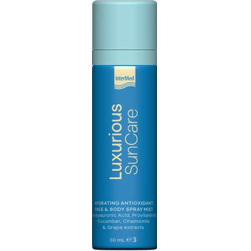 Luxurious Sun Care Hydrating Antioxidant Mist Face & Body Ενυδατικό & Αντιοξειδωτικό Spray Προσώπου Σώματος 50ml